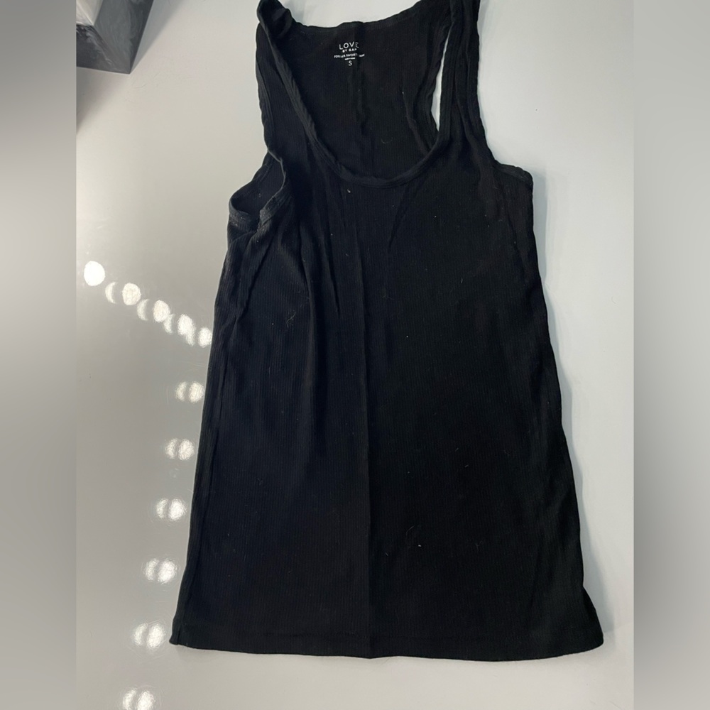Gap LOVE Black Tank Top